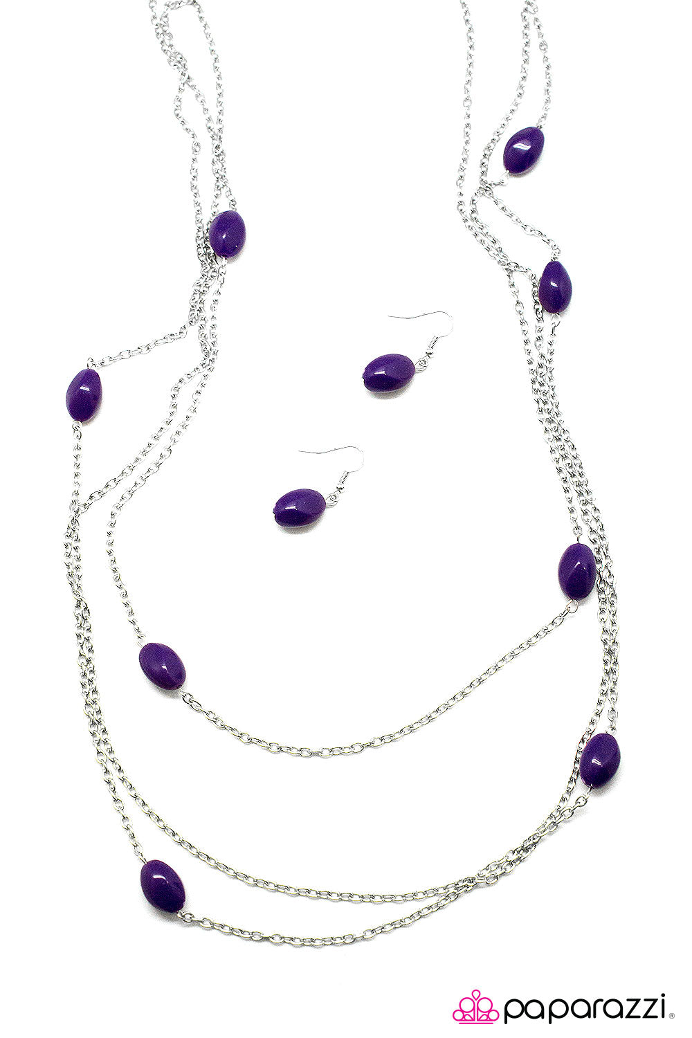Paparazzi ♥ Voodoo Vixen - Purple ♥  Necklace