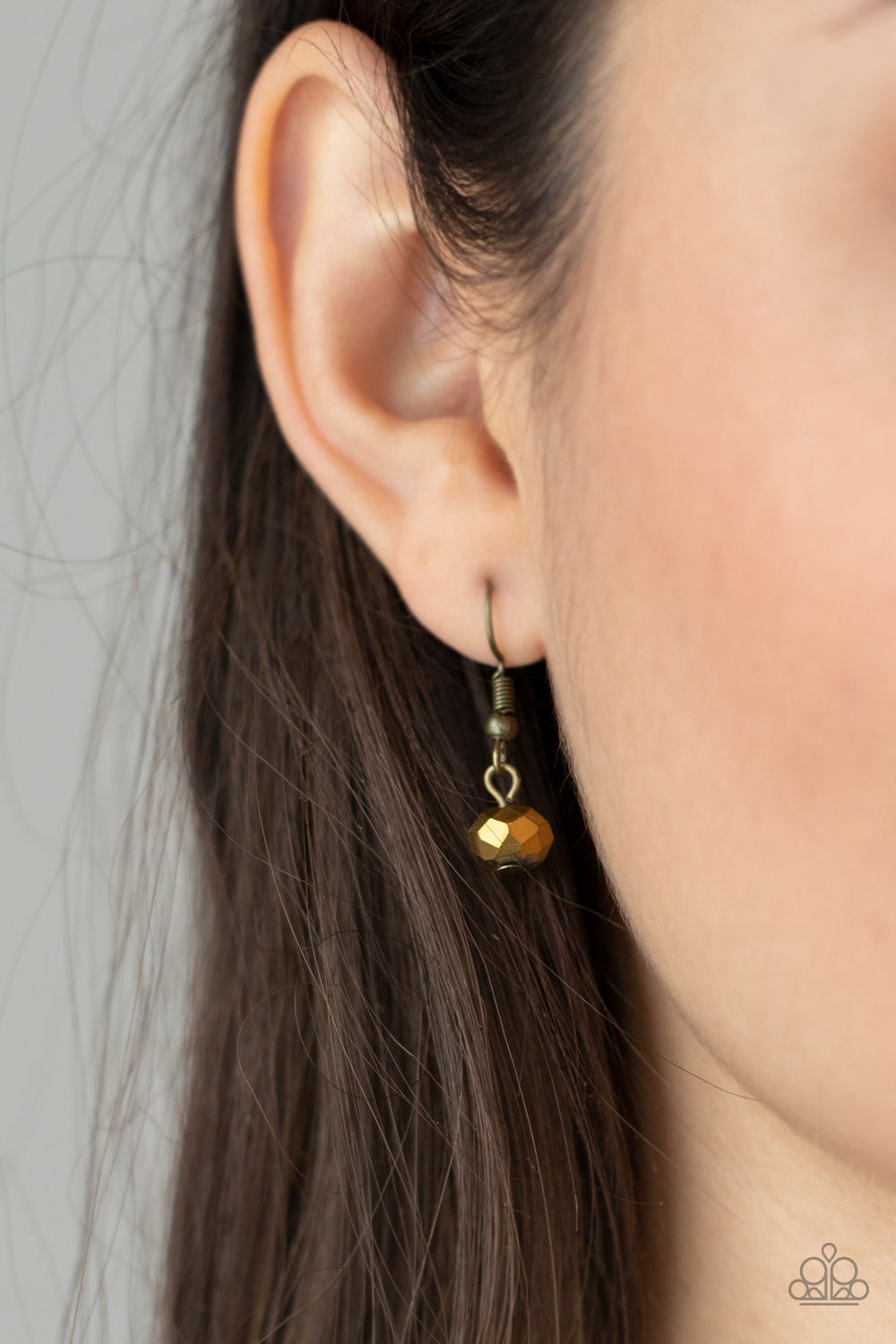 Paparazzi ♥ May The FIERCE Be With You - Brass ♥  Necklace