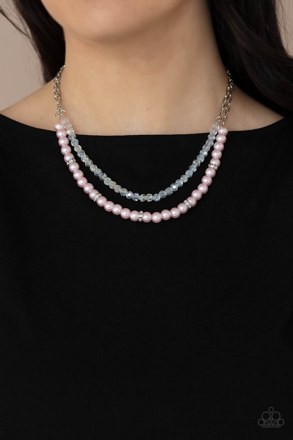 Paparazzi ♥ Parisian Princess - Pink ♥  Necklace