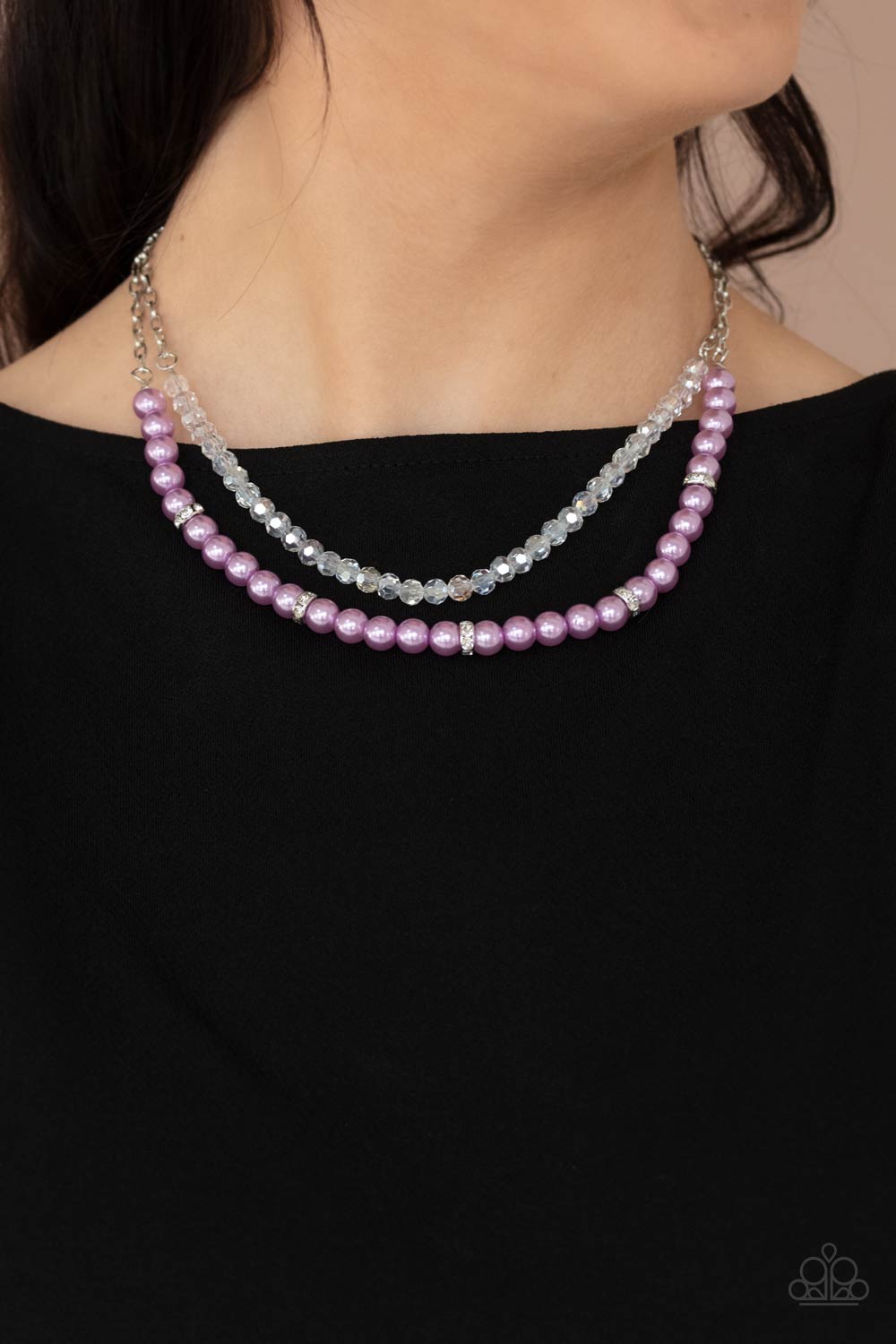 Paparazzi ♥ Parisian Princess - Purple ♥  Necklace