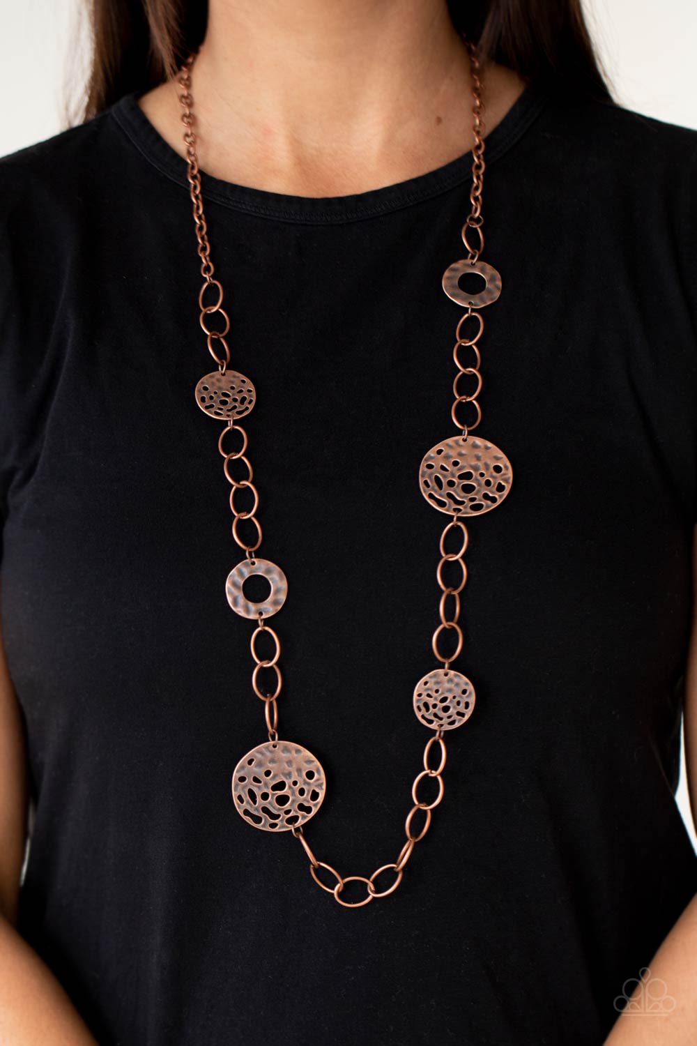 Paparazzi ♥ HOLEY Relic - Copper ♥  Necklace