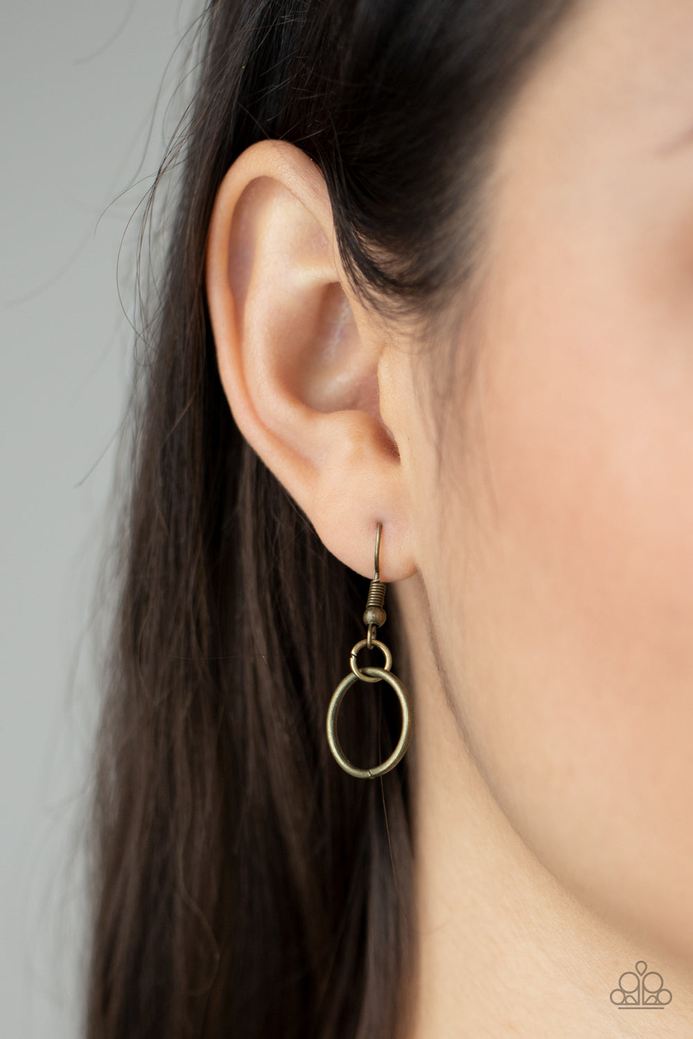 Paparazzi ♥ RING to Reason - Brass ♥  Necklace