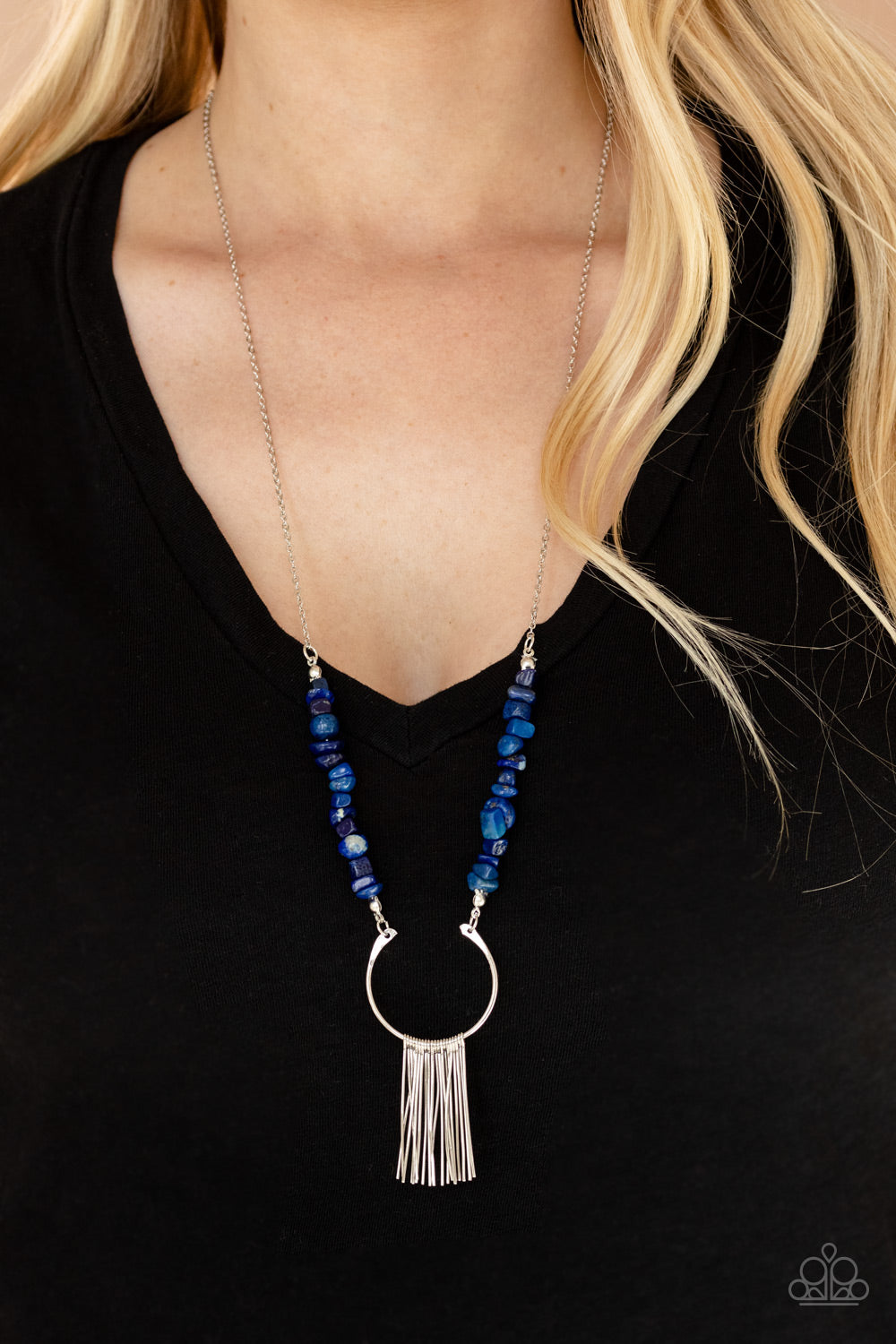 Paparazzi ♥ With Your ART and Soul - Blue ♥  Necklace