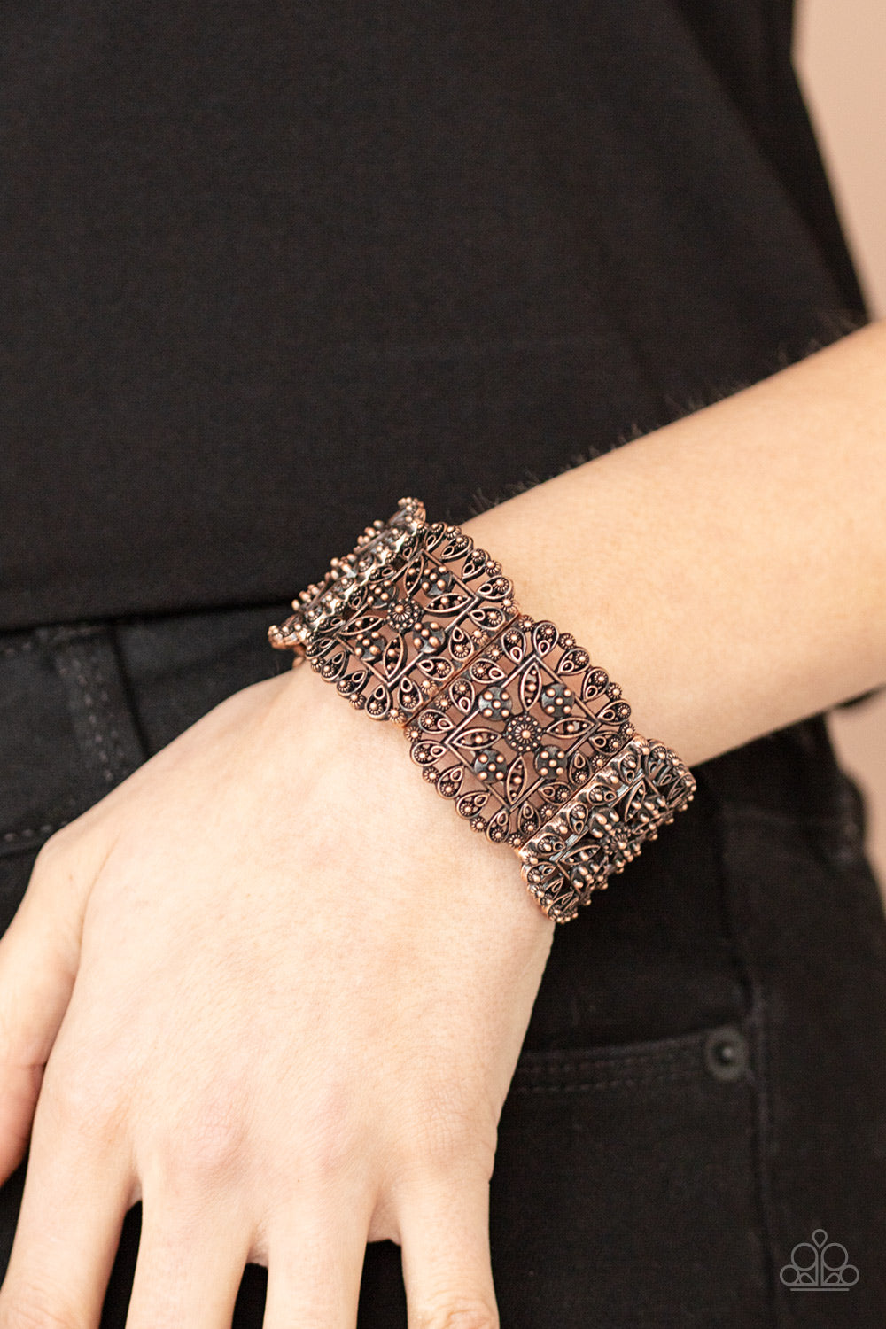 Paparazzi ♥ Enchanted Vineyards - Copper ♥  Bracelet