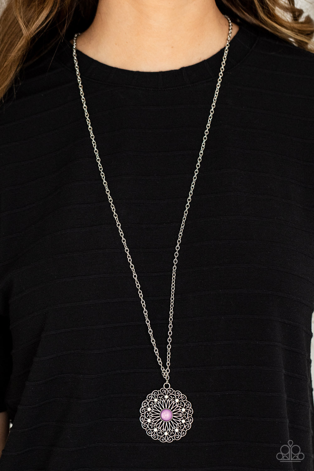 Paparazzi ♥ Opal Gardens - Purple ♥  Necklace