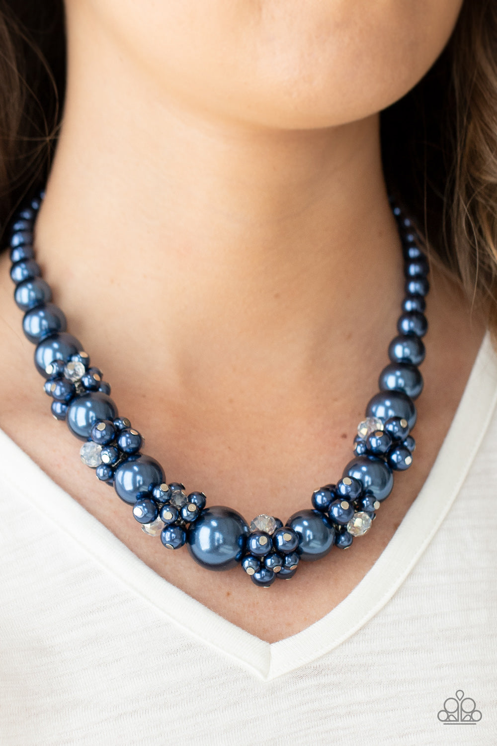 Paparazzi ♥ All Dolled UPSCALE - Blue ♥  Necklace