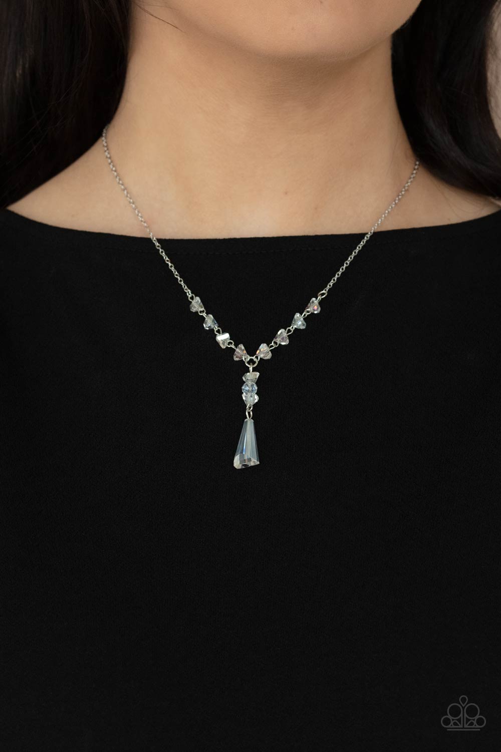 Paparazzi ♥ Olympian Oracle - White ♥  Necklace