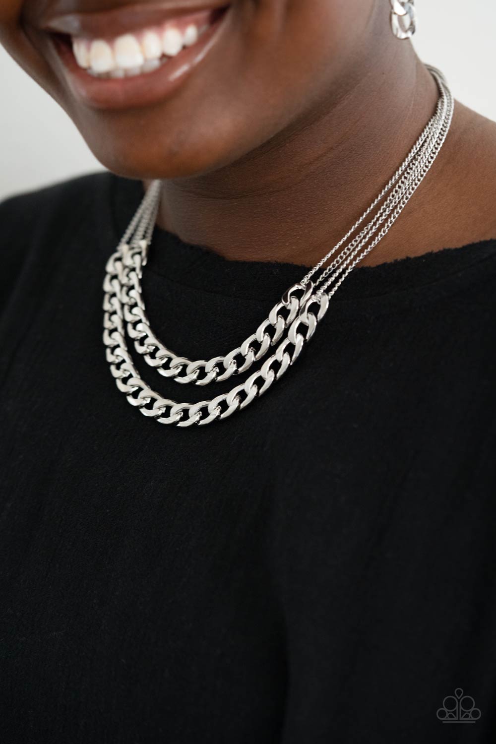 Paparazzi ♥ Urban Culture - Silver ♥  Necklace