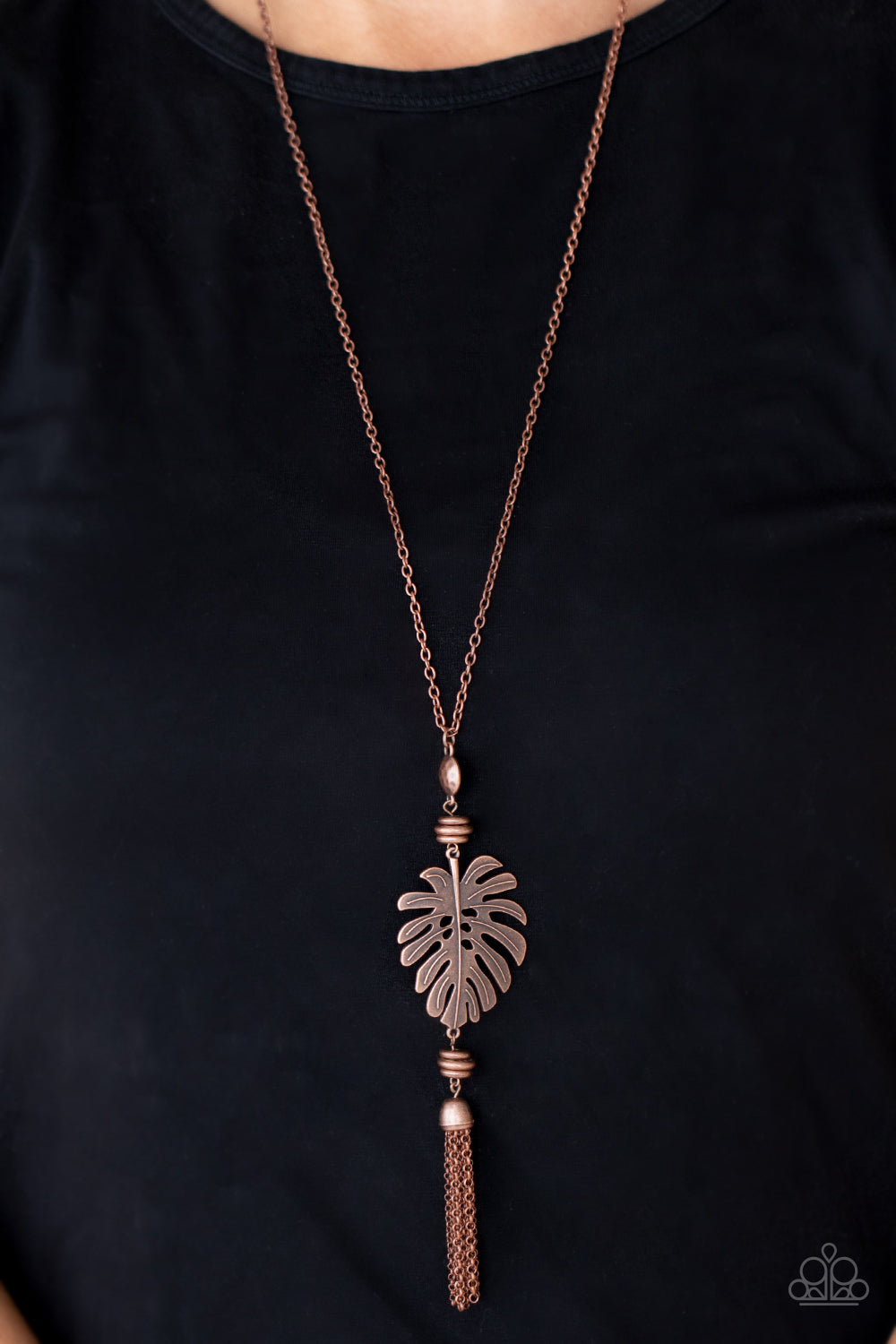 Paparazzi ♥ Palm Promenade - Copper ♥  Necklace