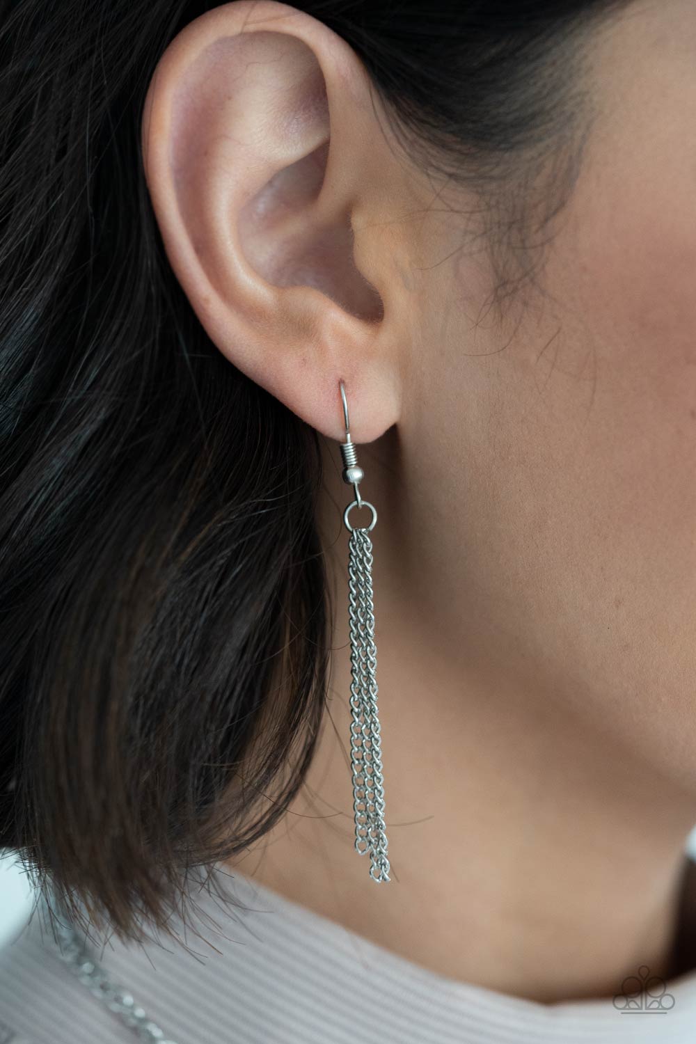 Paparazzi ♥ So Mod - Silver ♥  Necklace