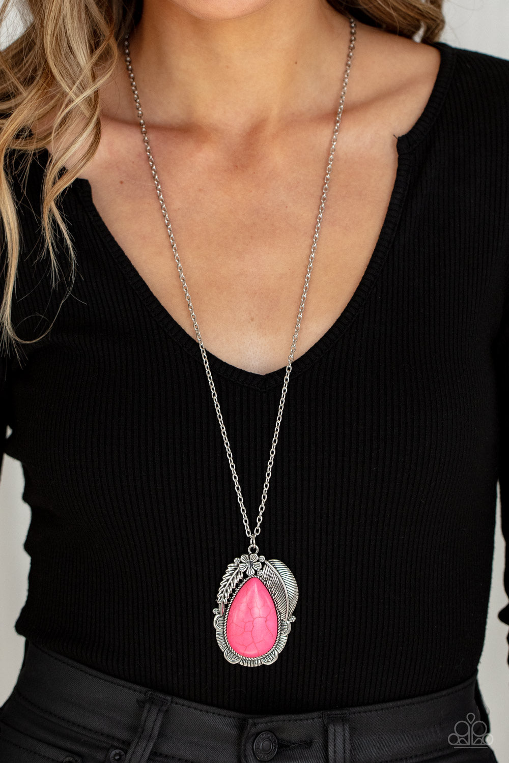 Paparazzi ♥ Tropical Mirage - Pink ♥  Necklace