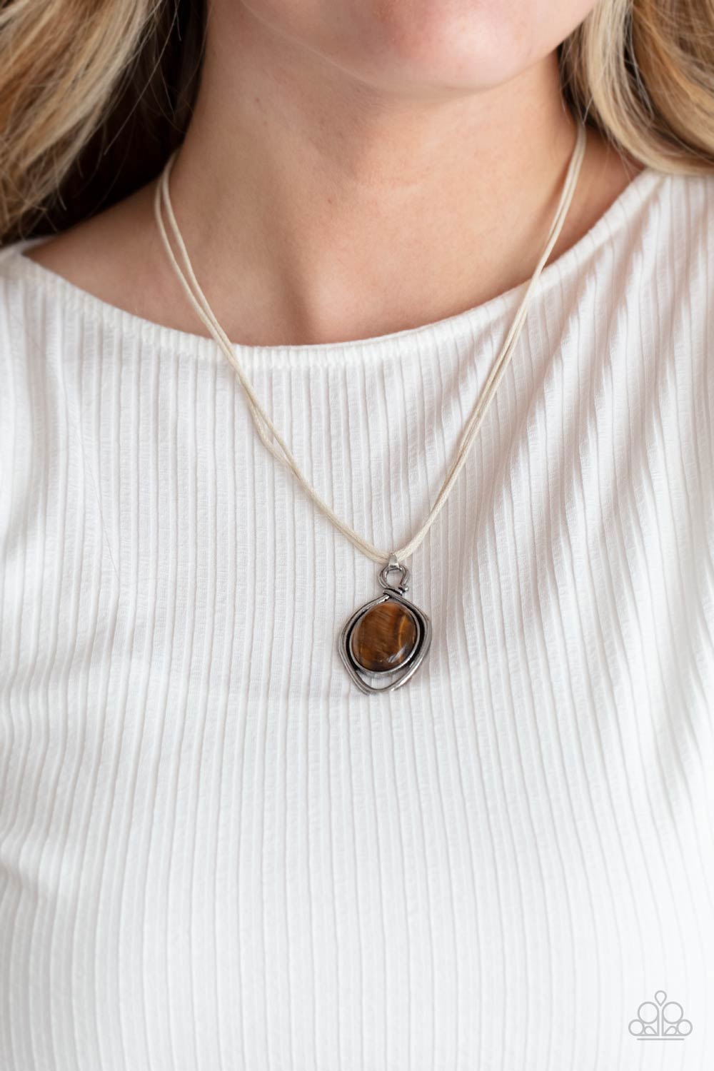 Paparazzi ♥ Desert Mystery - Brown ♥  Necklace