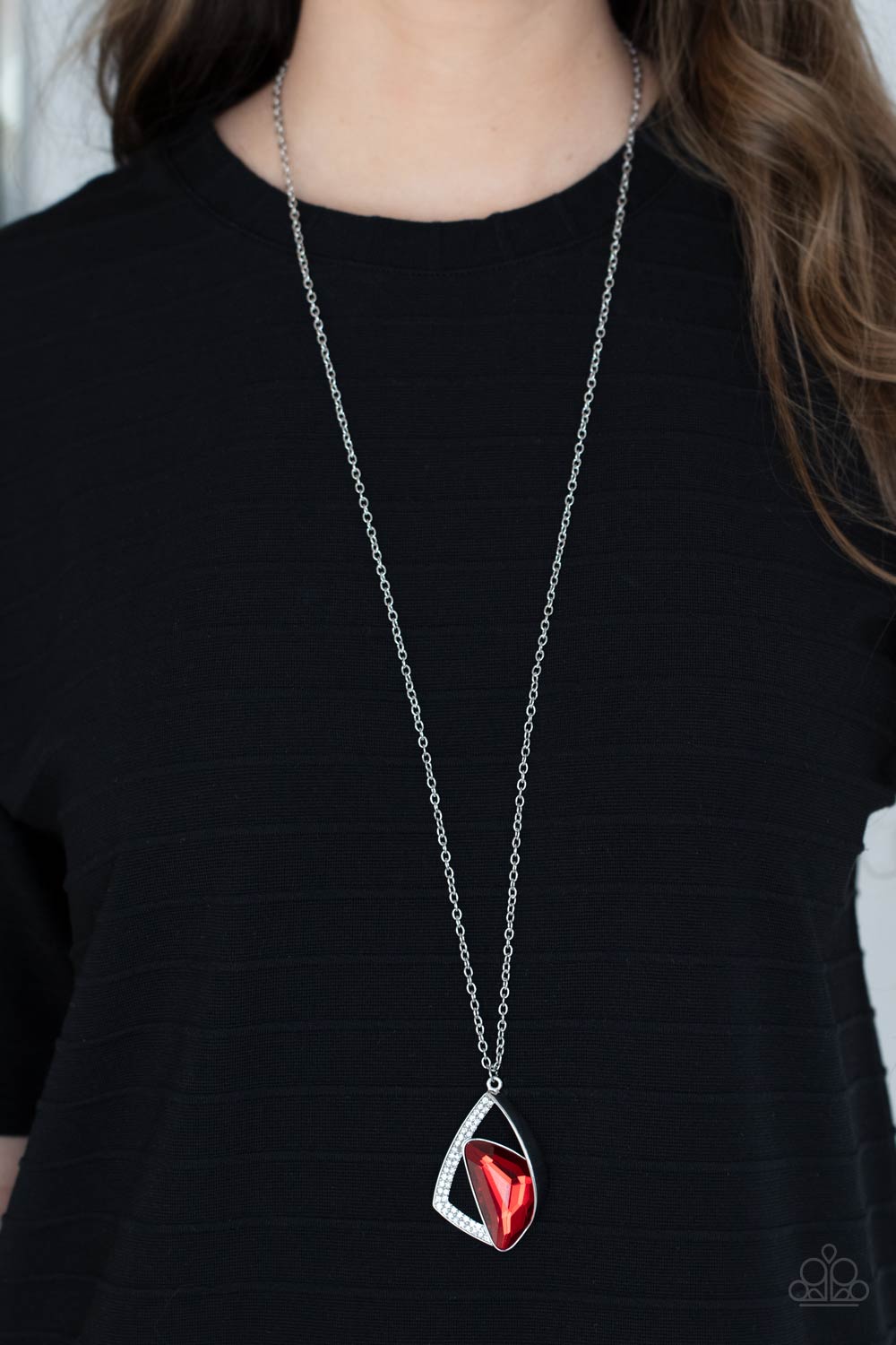 Paparazzi ♥ Galactic Wonder - Red ♥  Necklace