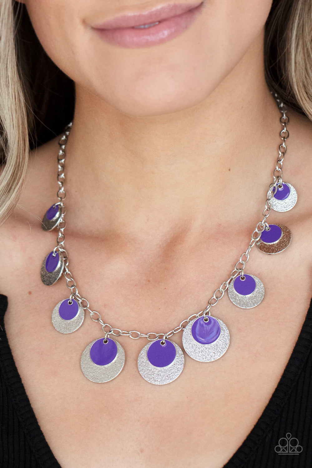 Paparazzi ♥ The Cosmos Are Calling - Purple ♥  Necklace
