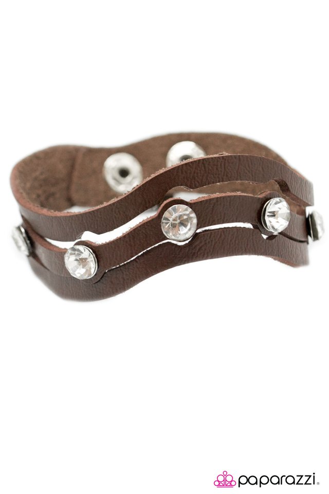 Paparazzi ♥ Hometown Glory - Brown ♥ Bracelet