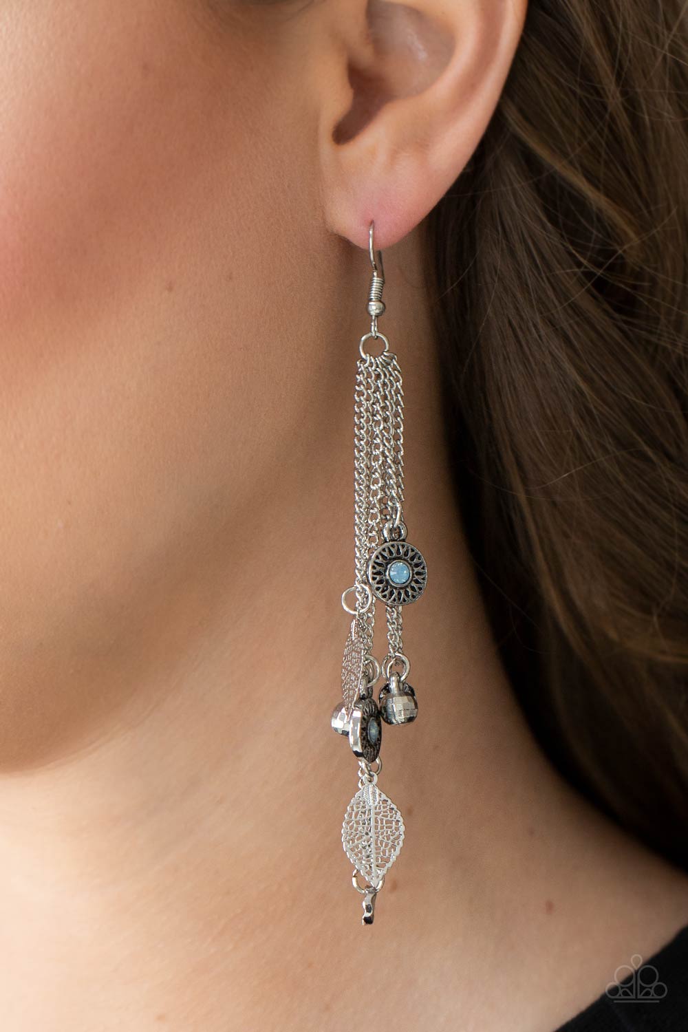 Paparazzi ♥ A Natural Charmer - Blue ♥  Earrings