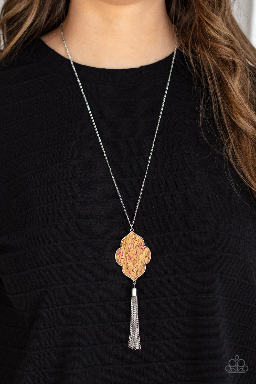 Paparazzi ♥ One Night In Casablanca - Pink ♥  Necklace