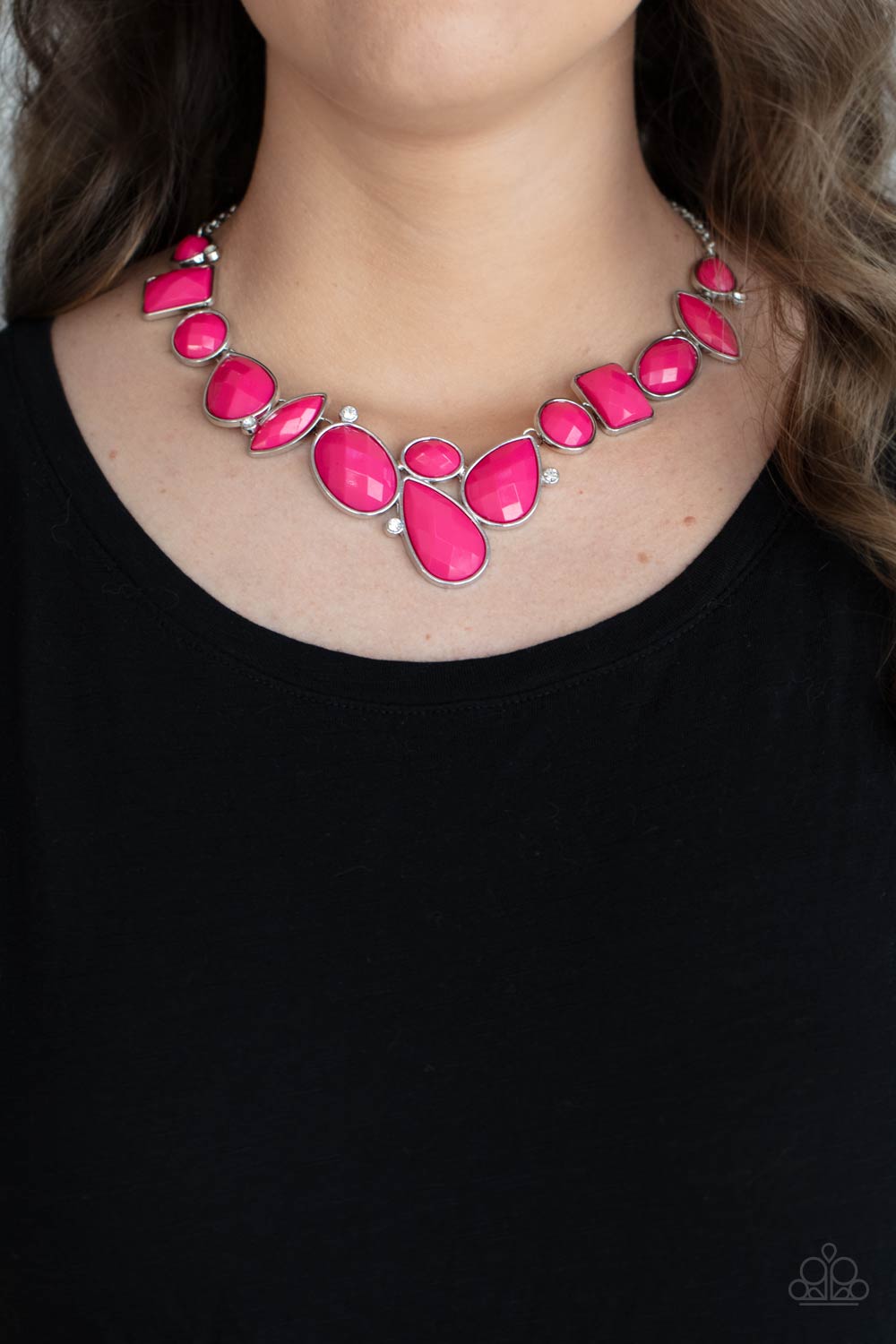Paparazzi ♥ Mystical Mirage - Pink ♥  Necklace