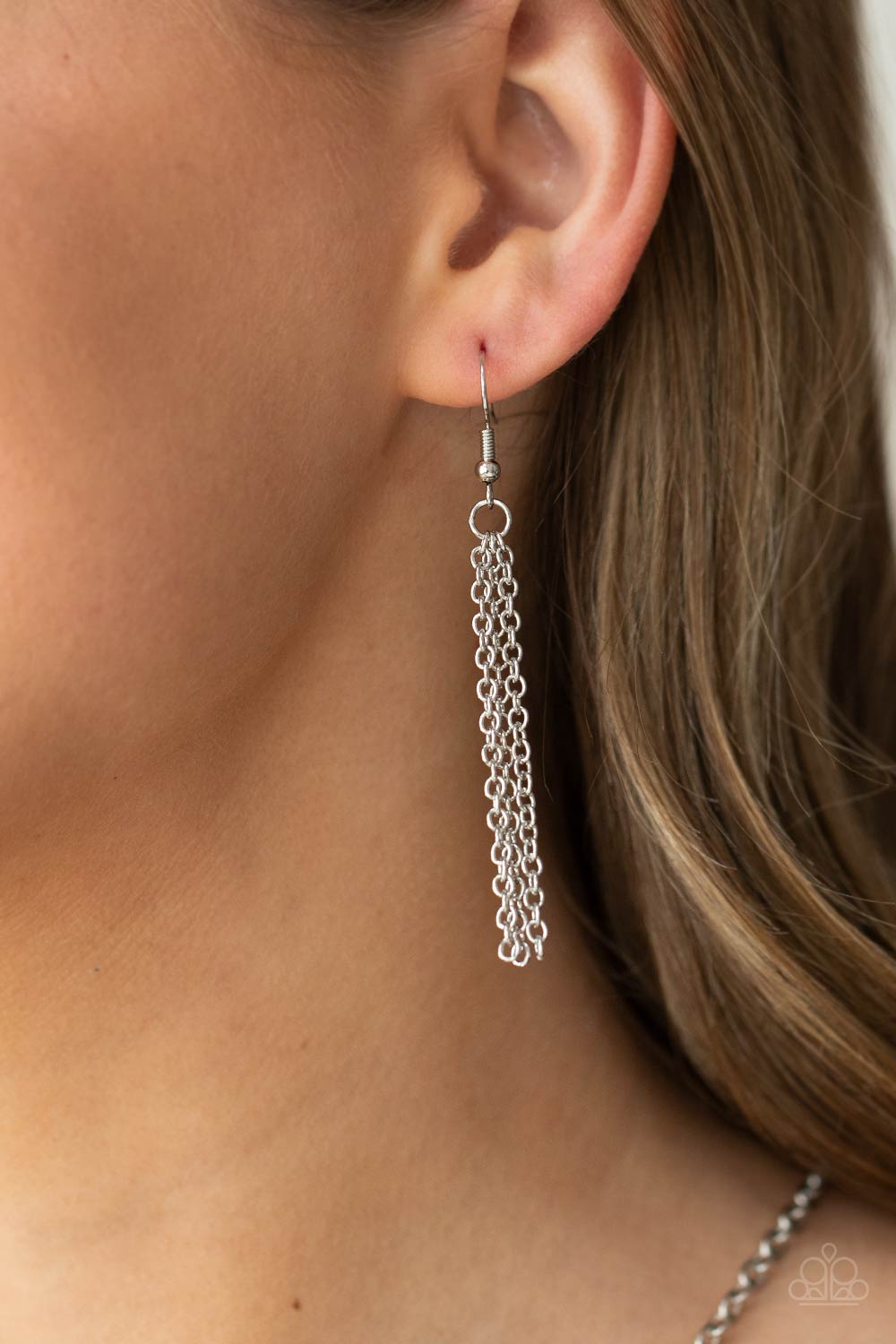 Paparazzi ♥ Orbiting Splendor - Silver ♥  Necklace