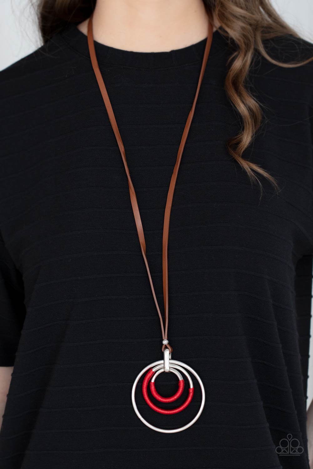 Paparazzi ♥ Hypnotic Happenings - Red ♥  Necklace