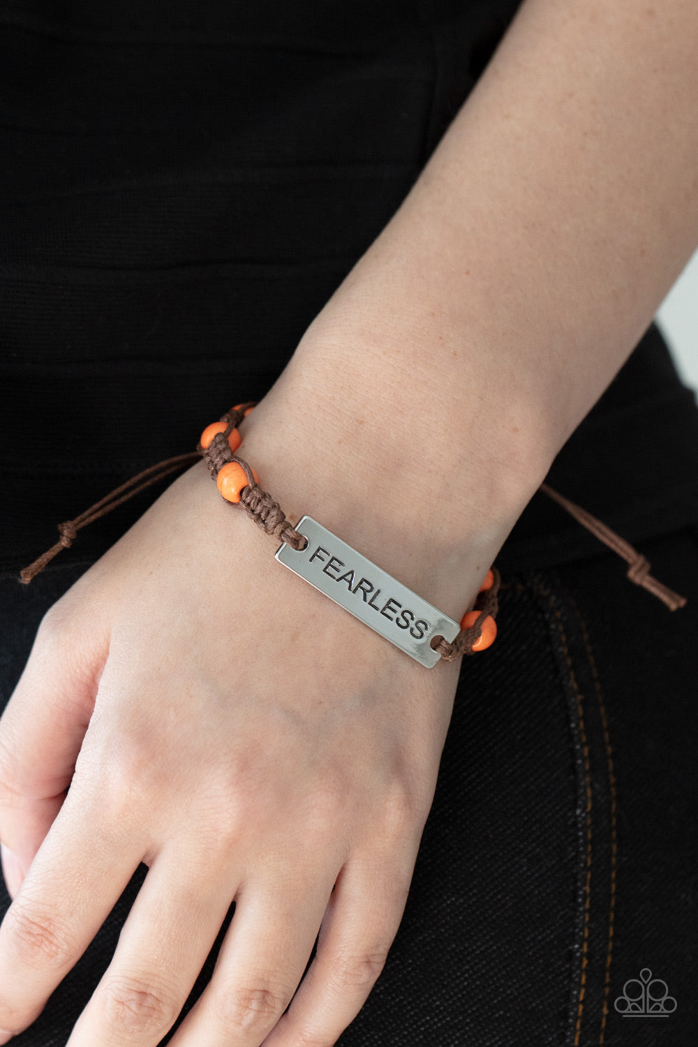 Paparazzi ♥ Conversation Piece - Orange ♥  Bracelet