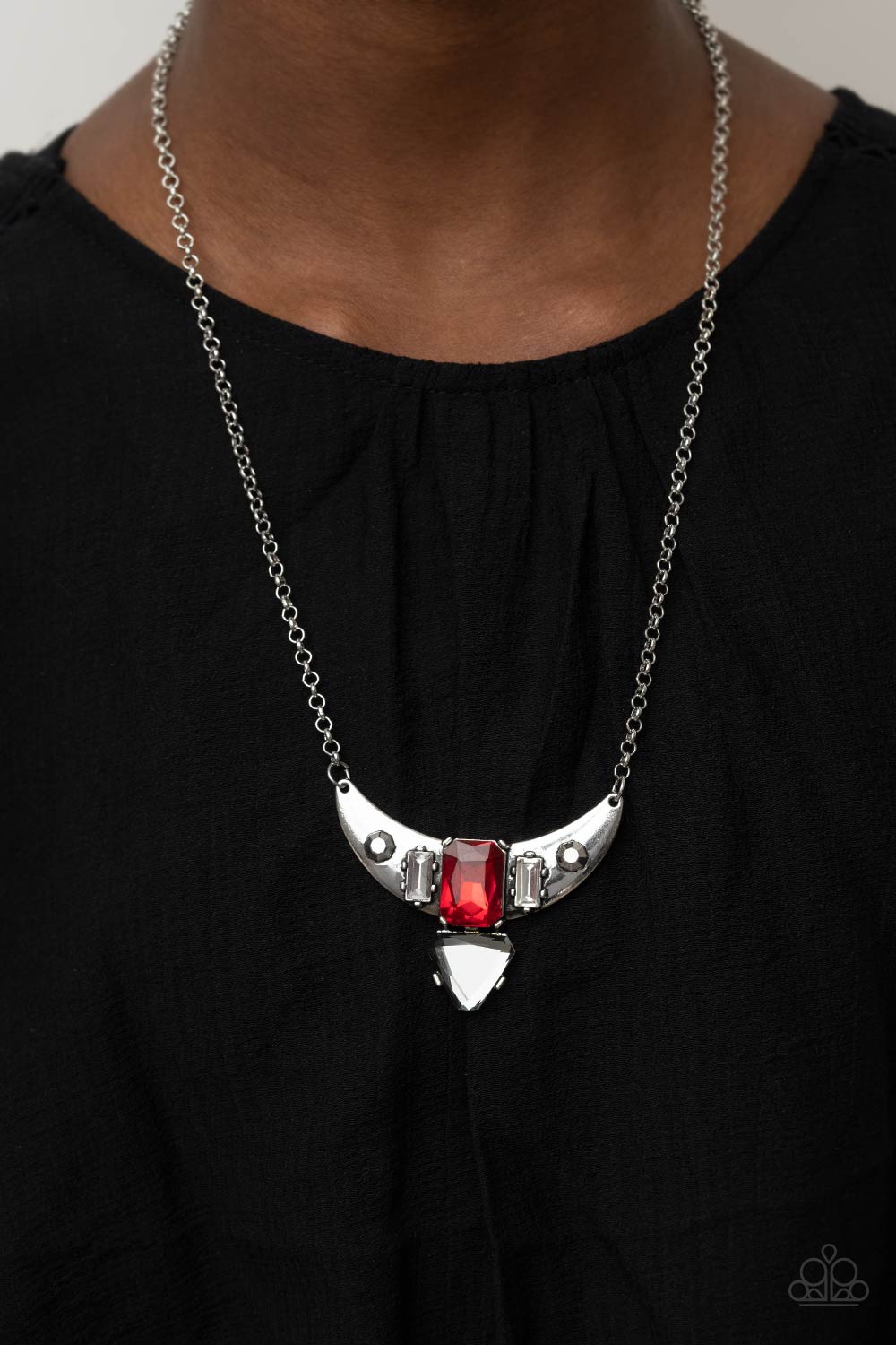 Paparazzi ♥ You the TALISMAN! - Red ♥  Necklace