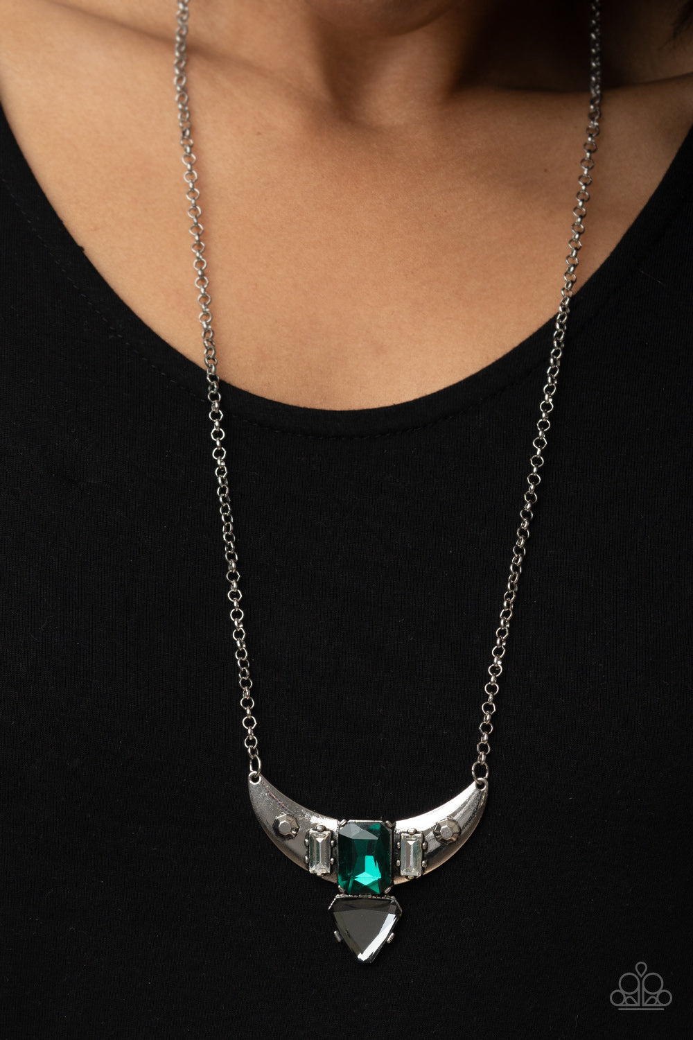 Paparazzi ♥ You the TALISMAN! - Green ♥  Necklace