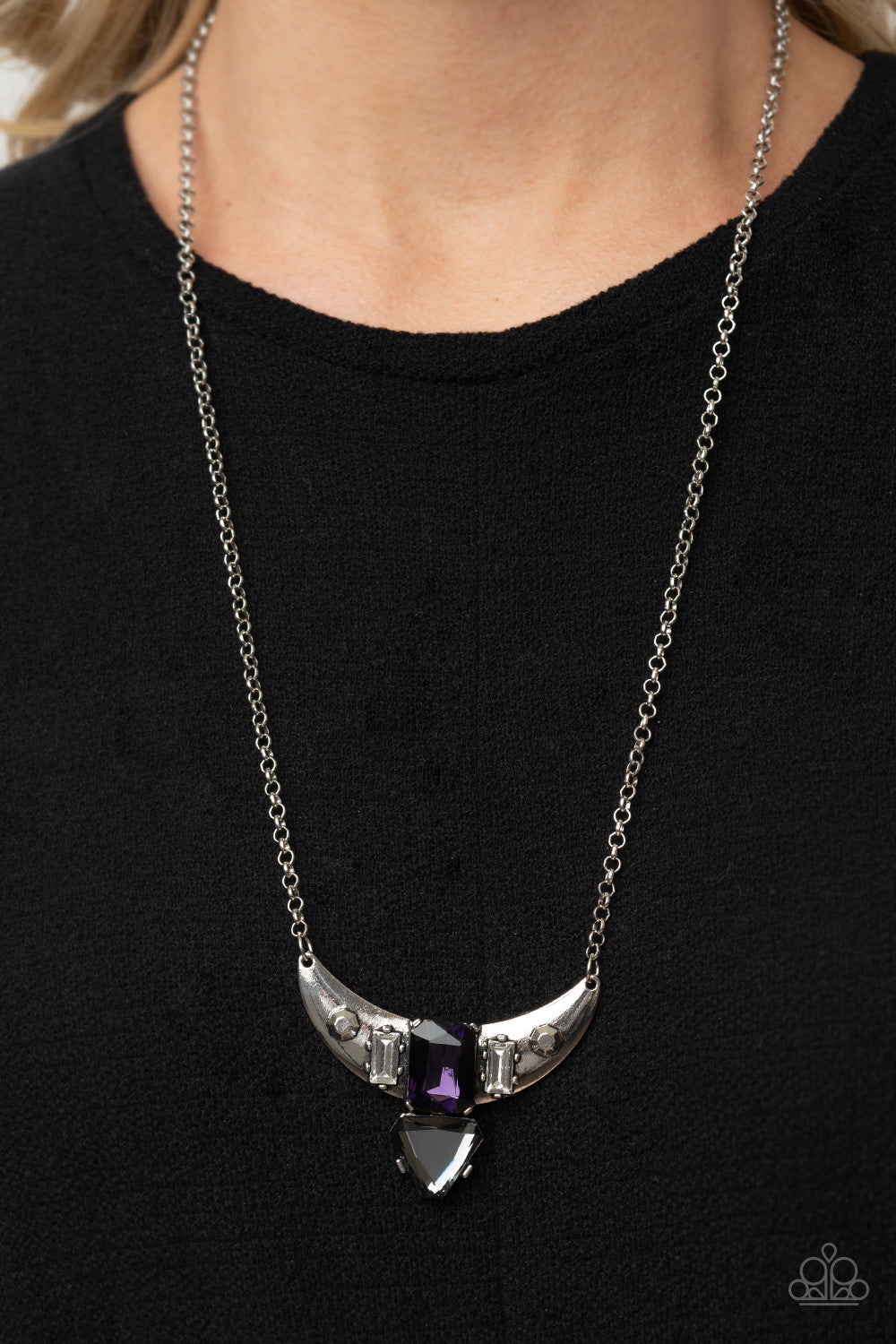 Paparazzi ♥ You the TALISMAN! - Purple ♥  Necklace