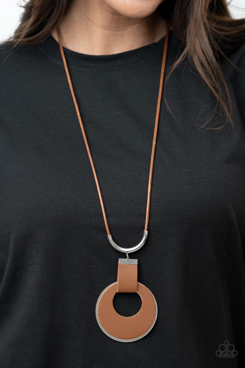 Paparazzi ♥ Luxe Crush - Brown ♥  Necklace