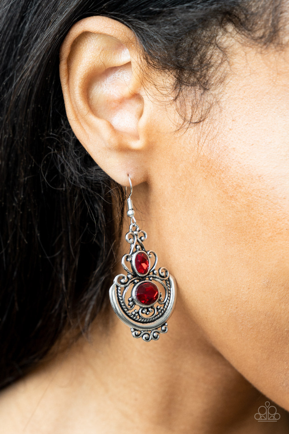 Paparazzi ♥ Unlimited Vacation - Red ♥  Earrings