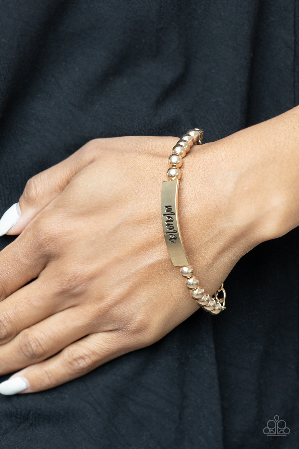 Paparazzi ♥ Mom Squad - Gold ♥  Bracelet