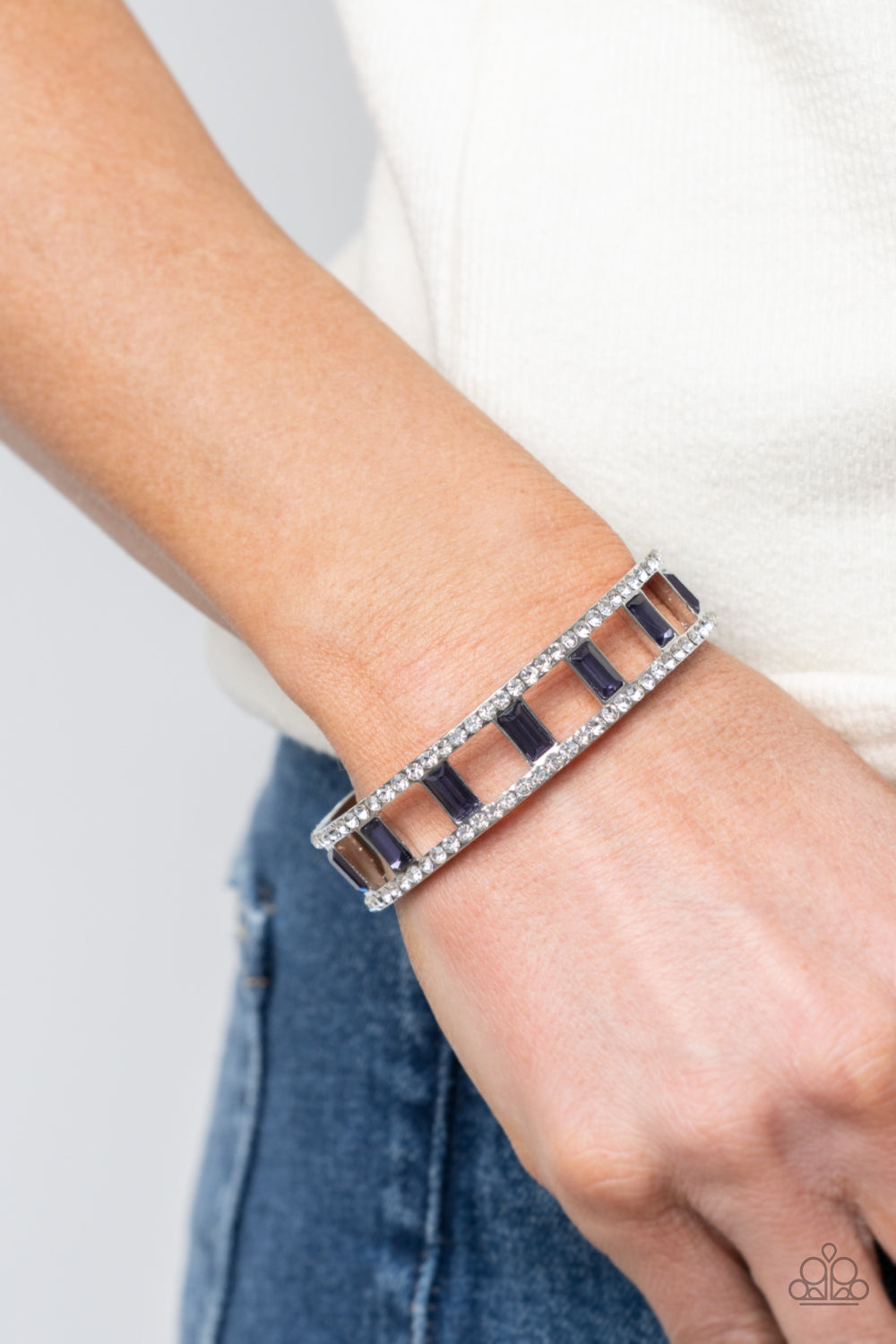 Paparazzi ♥ Industrial Icing - Purple ♥  Bracelet