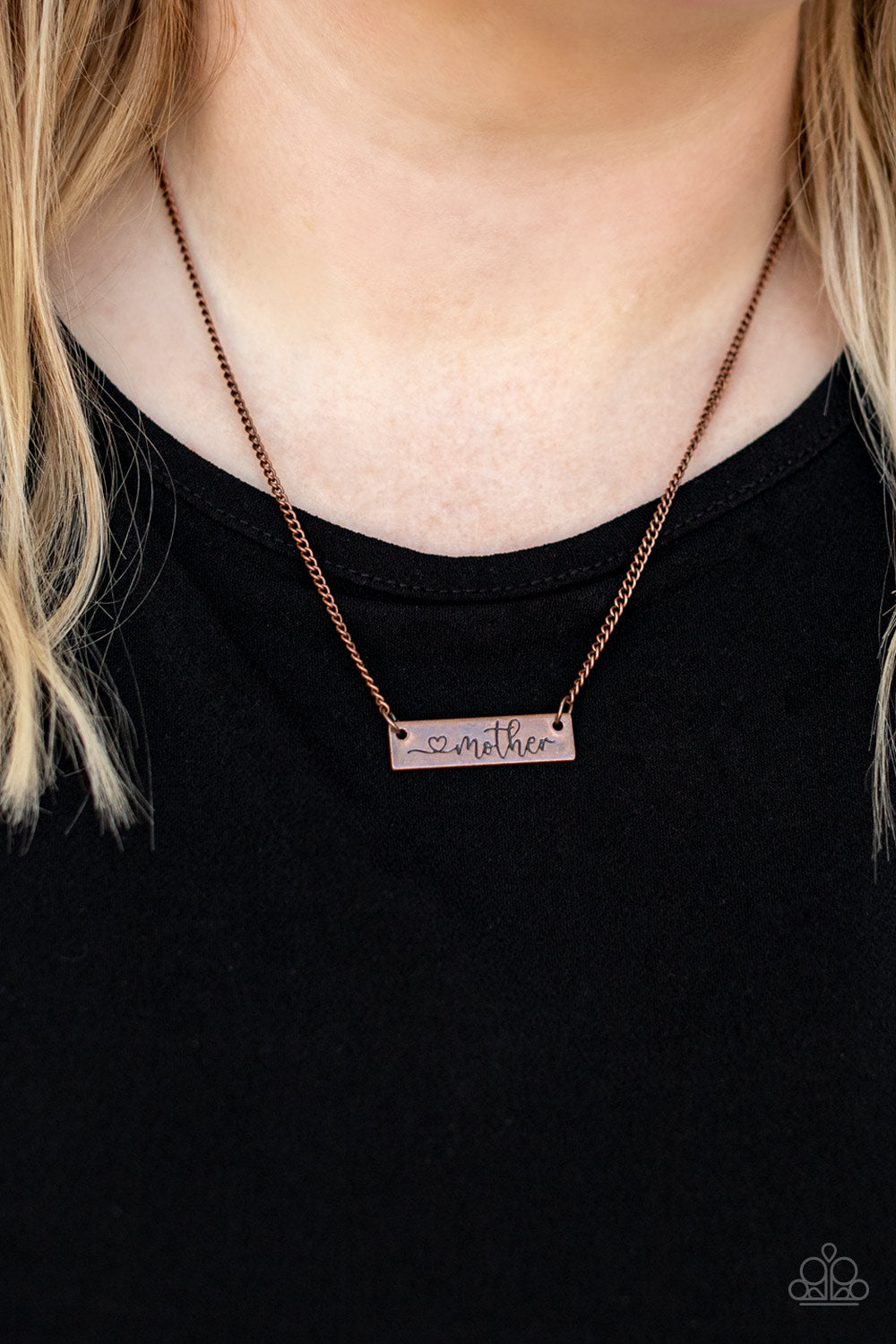 Paparazzi ♥ Joy Of Motherhood - Copper ♥  Necklace