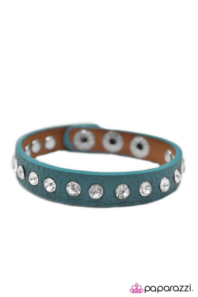 Paparazzi ♥ No Glitz, No Glory - Blue ♥ Bracelet