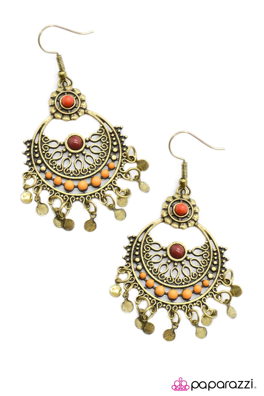 Paparazzi ♥ Genie In A Bottle - Yellow ♥  Earrings