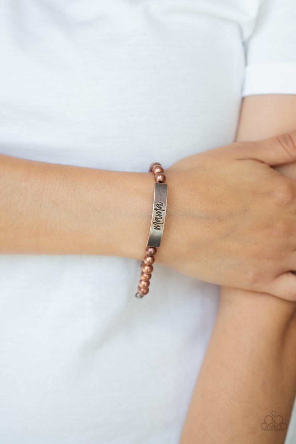 Paparazzi ♥ Mom Squad - Copper ♥  Bracelet