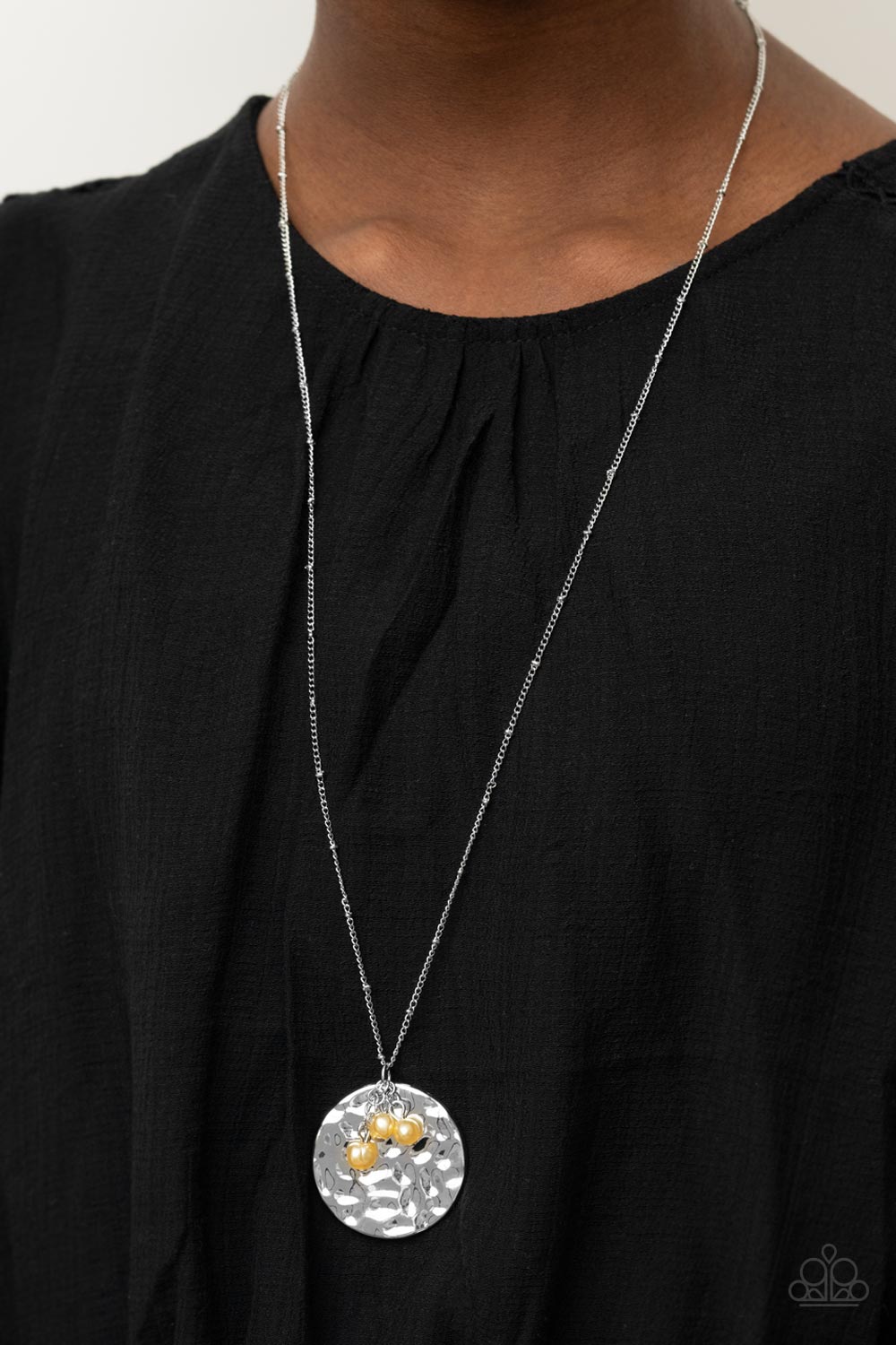 Paparazzi ♥ Seaside Shimmer - Yellow ♥  Necklace