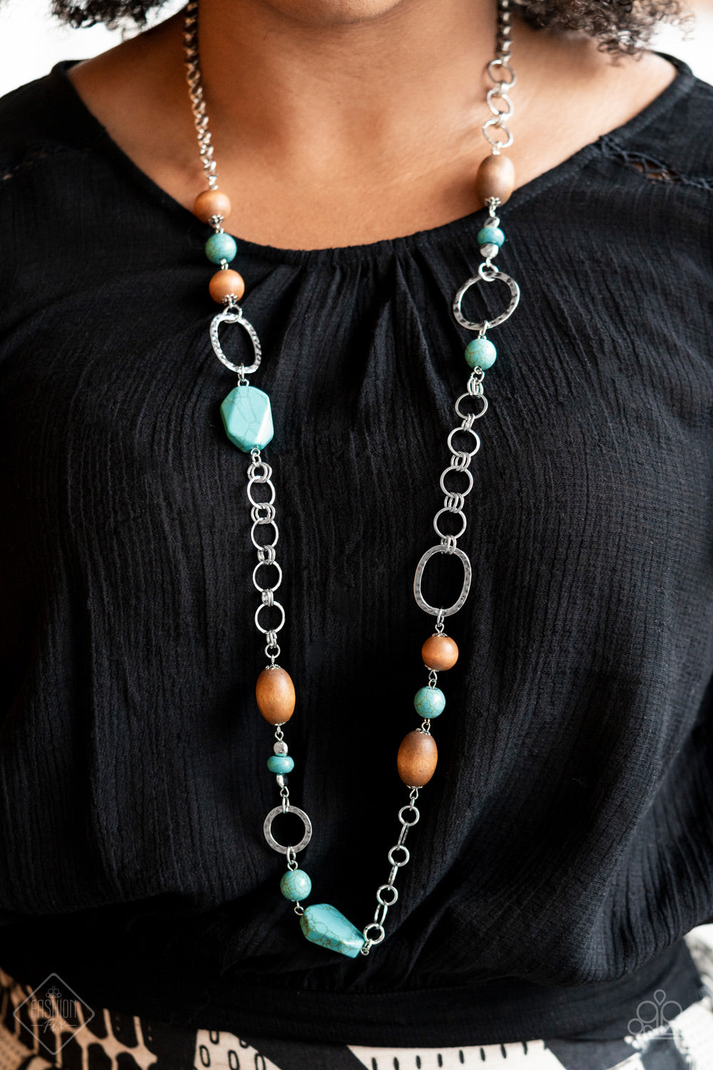Paparazzi ♥ Prairie Reserve - Blue ♥  Necklace