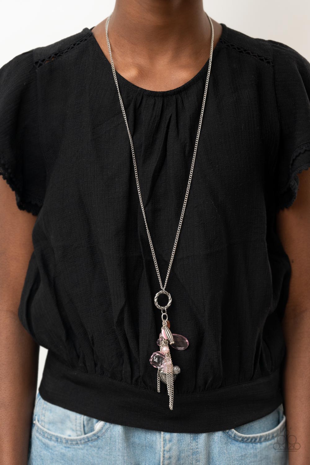 Paparazzi ♥ AMOR to Love - Pink ♥  Necklace