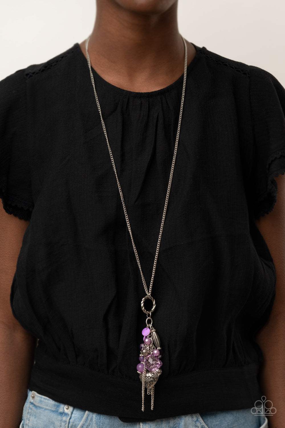 Paparazzi ♥ AMOR to Love - Purple ♥  Necklace