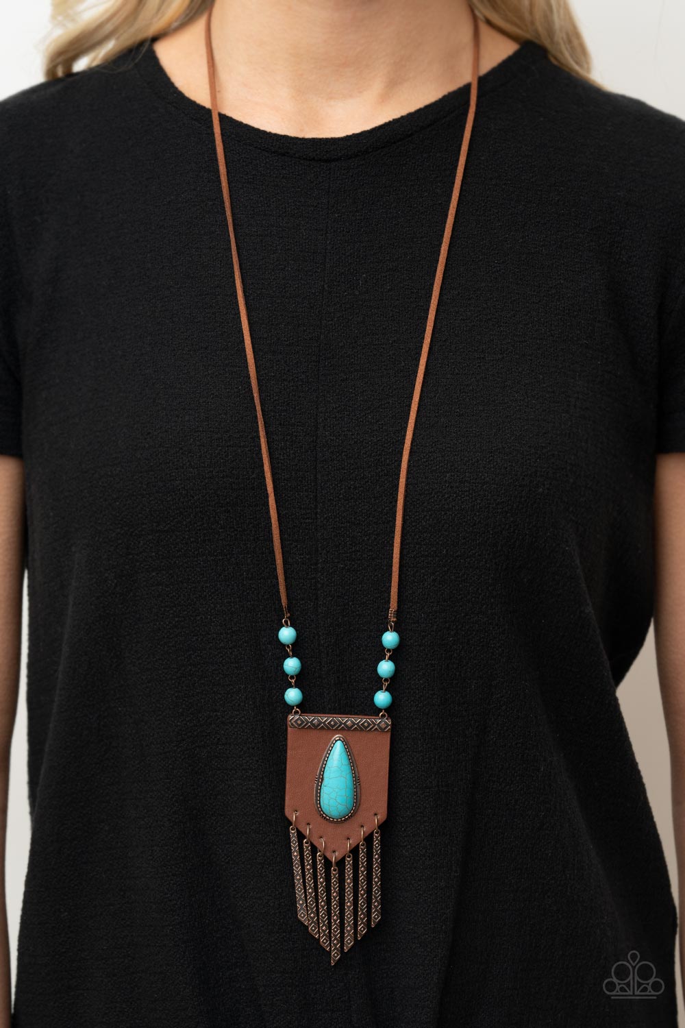 Paparazzi ♥ Enchantingly Tribal - Copper ♥  Necklace