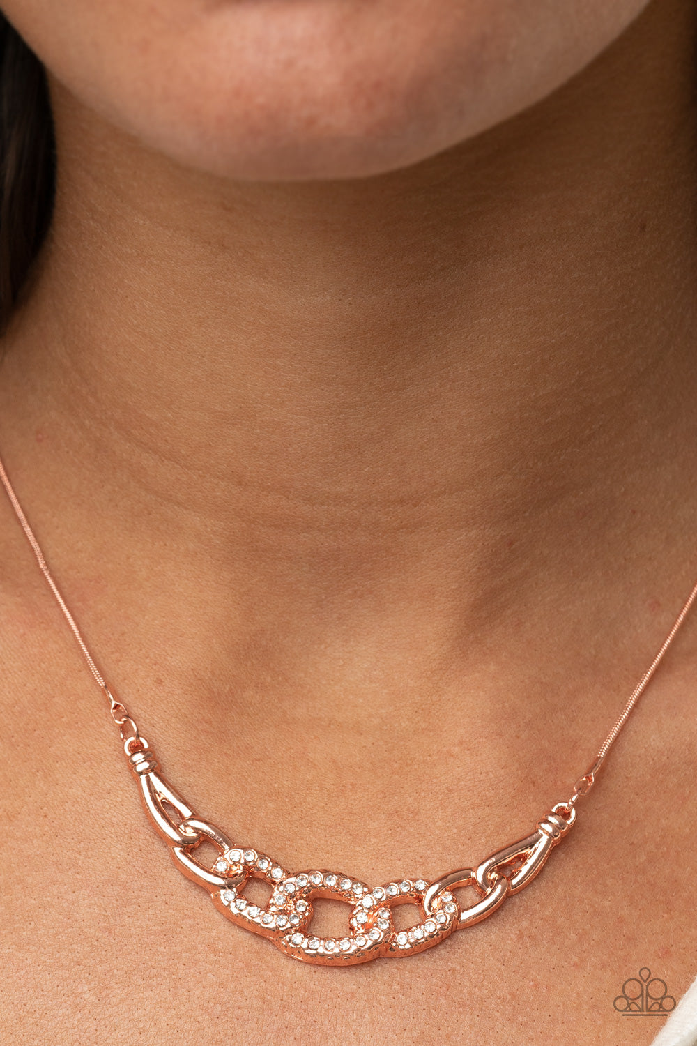 Paparazzi ♥ KNOT In Love - Copper ♥  Necklace