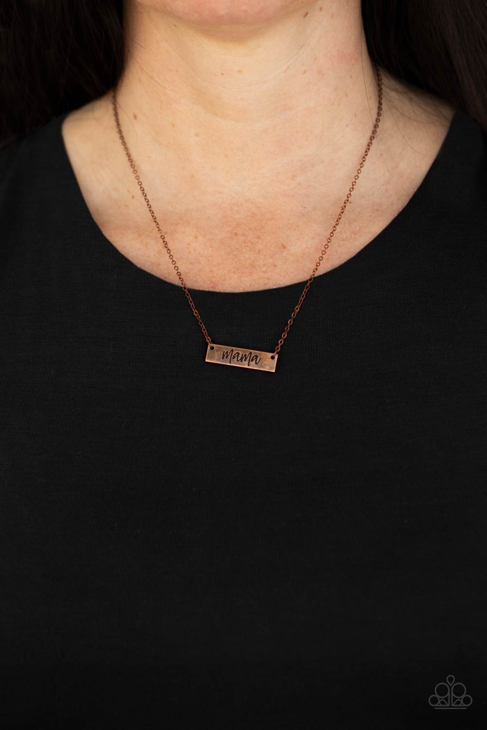 Paparazzi ♥ Blessed Mama - Copper ♥  Necklace