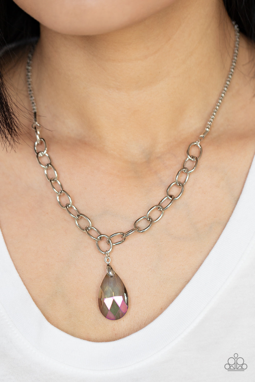 Paparazzi ♥ Mega Modern - Multi ♥  Necklace
