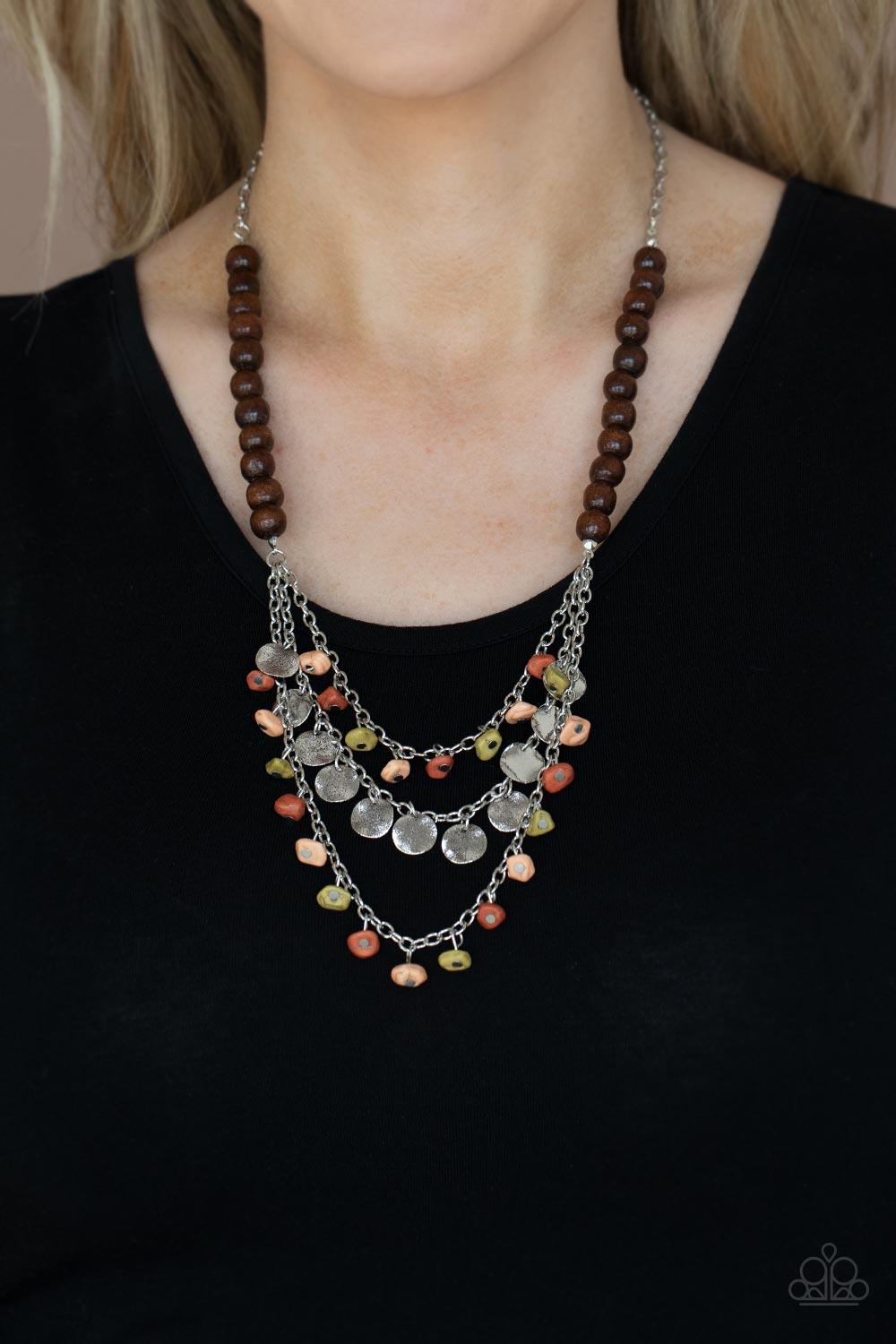 Paparazzi ♥ Plains Paradise - Multi ♥  Necklace