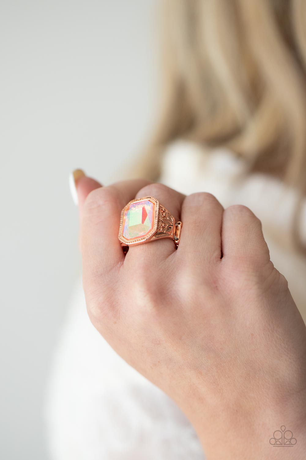 Paparazzi ♥ Galaxy Goddess - Copper ♥  Ring