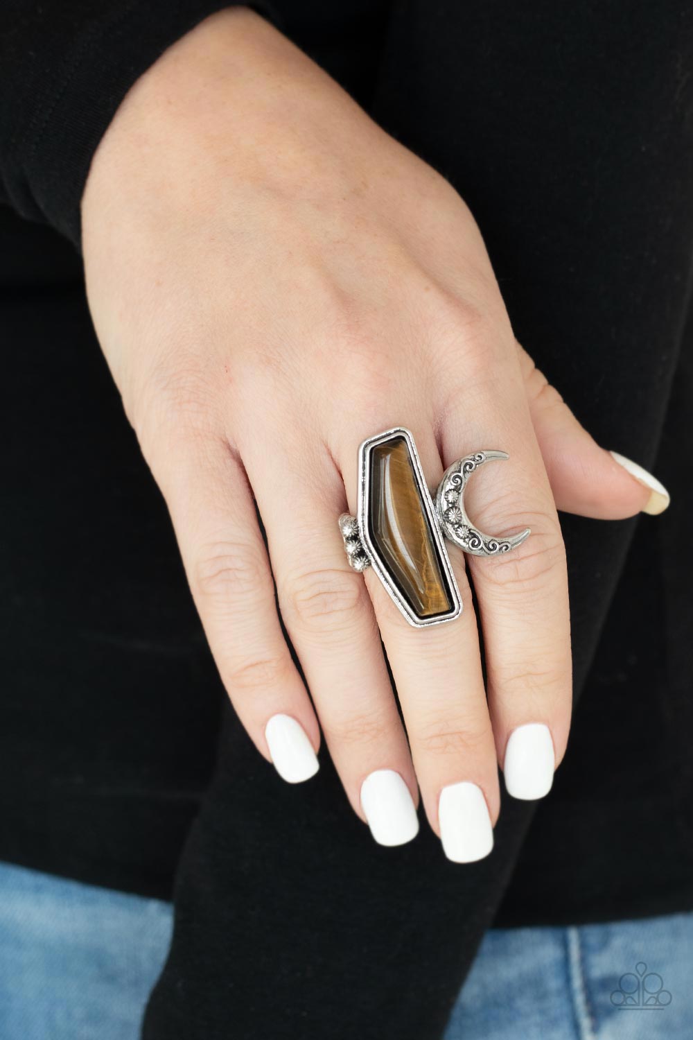 Paparazzi ♥ Cosmic Karma - Brown ♥  Ring