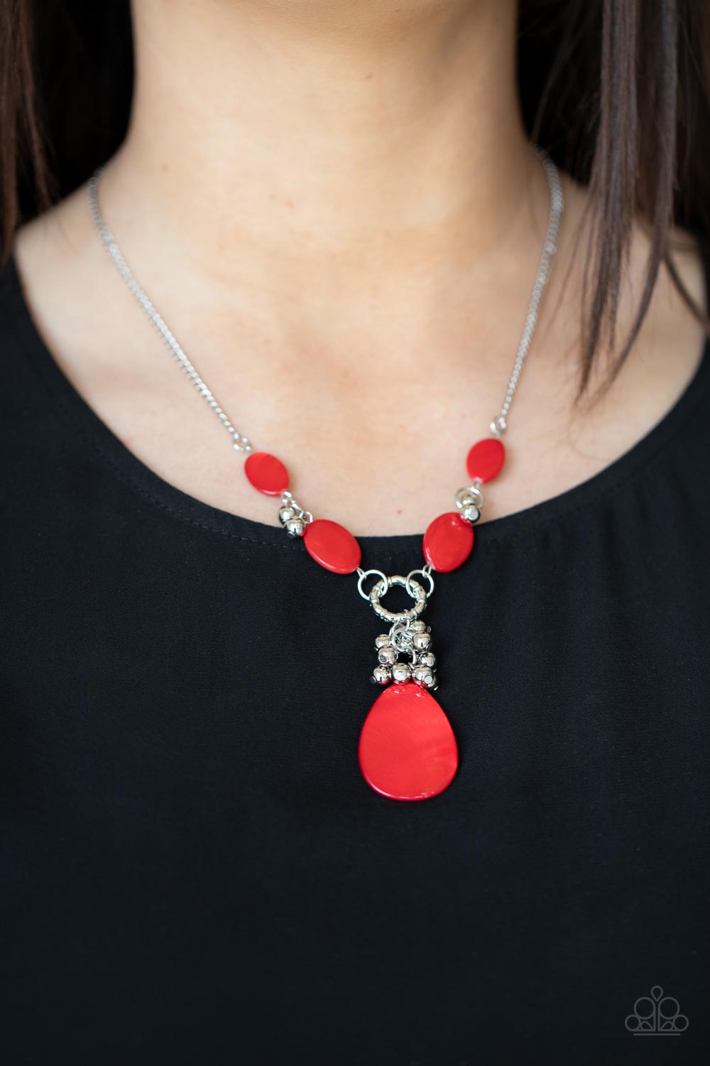 Paparazzi ♥ Summer Idol - Red ♥  Necklace