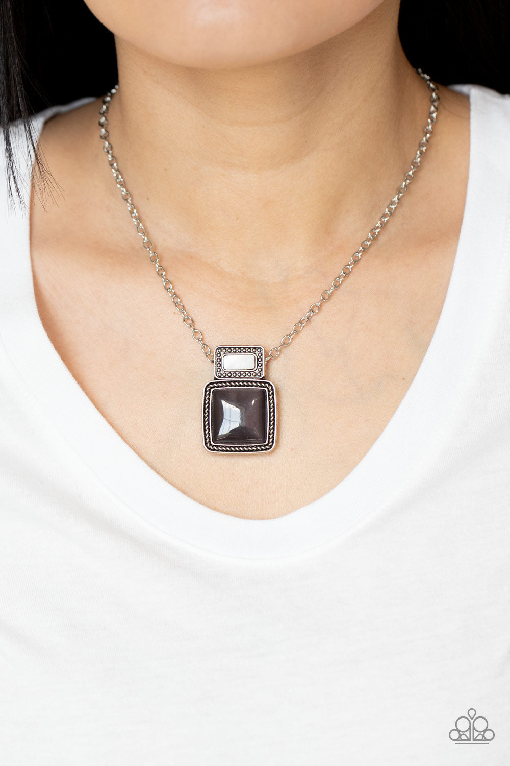Paparazzi ♥ Ethereally Elemental - Silver ♥  Necklace