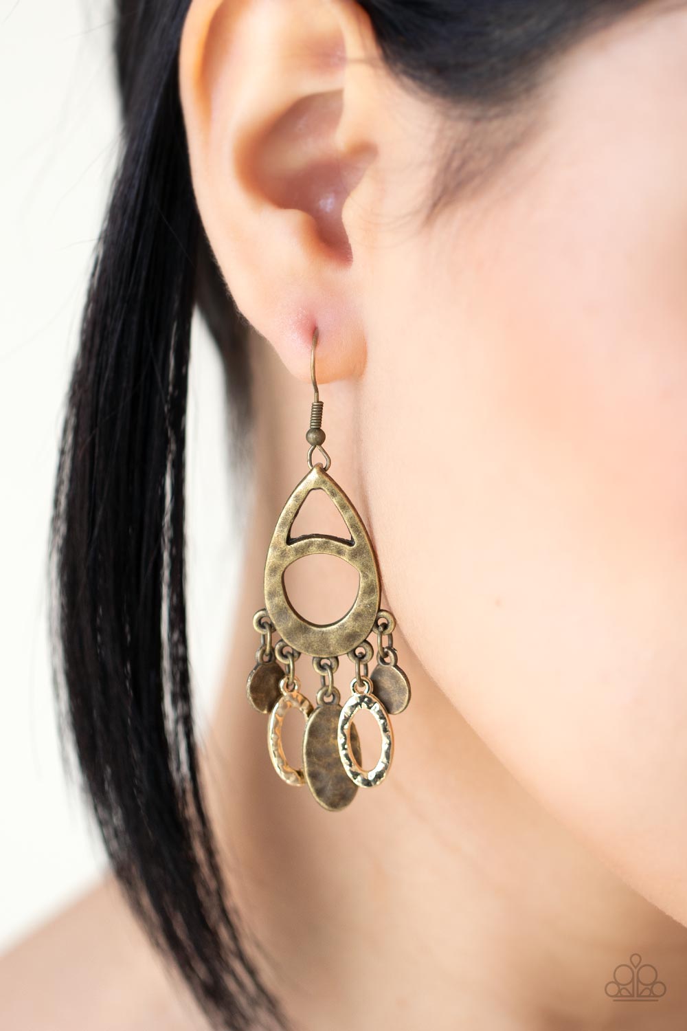 Paparazzi ♥ PLAINS Jane - Multi ♥  Earrings